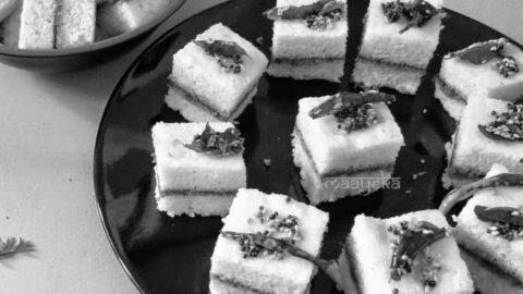 Sandwich Khaman | How to make Sandwich Khaman | Sandwich Khaman Recipe image 1
