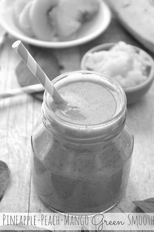 Spinach Mango Banana Green Smoothie | How to make Spinach Mango Banana Green Smoothie image 1