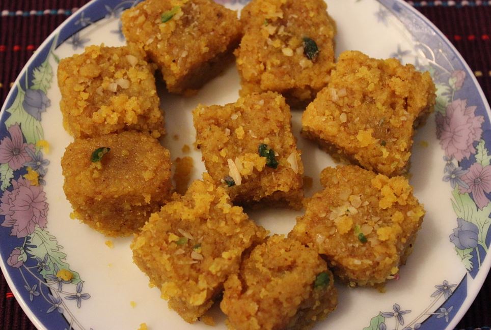 Moong Dal Barfi