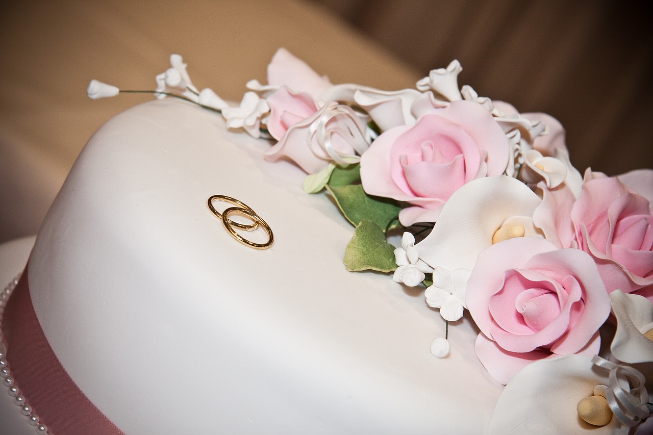 Cake Decorated Floral 