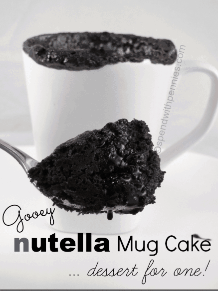 Nutella Mug Cake | How to make Nutella Mug Cake image 2