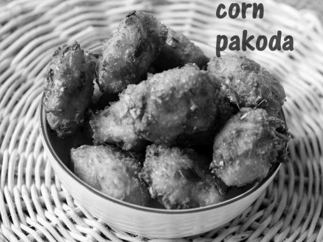 Corn Capsicum Pakoras | How to make Corn Capsicum Pakoras photo 2