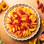 delicious baked tart topped with fresh fruits