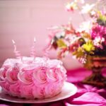 Pink Birthday Cake 