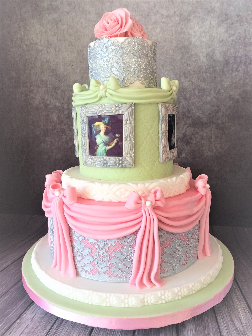 Wedding Cake Rococo Baroque Marie